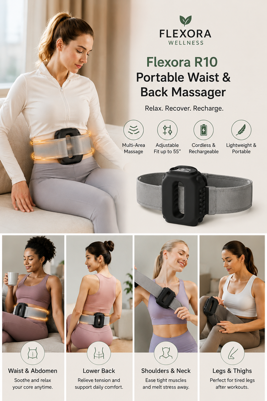 Flexora R10 Portable Waist & Back Massager